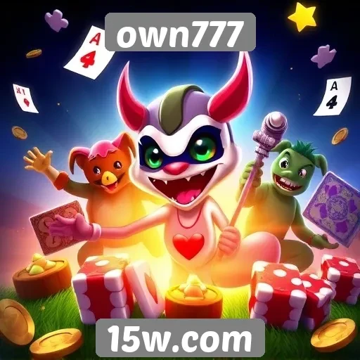 Variedade de jogos disponíveis no own777